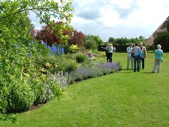 The gardens were magnificent